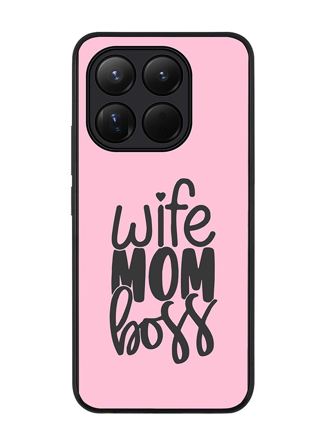 Stylizedd For Xiaomi 15T Case,Slim fit Camera Protection, Shockproof Thin Phone cover  - Wife Mom Boss - Image 1